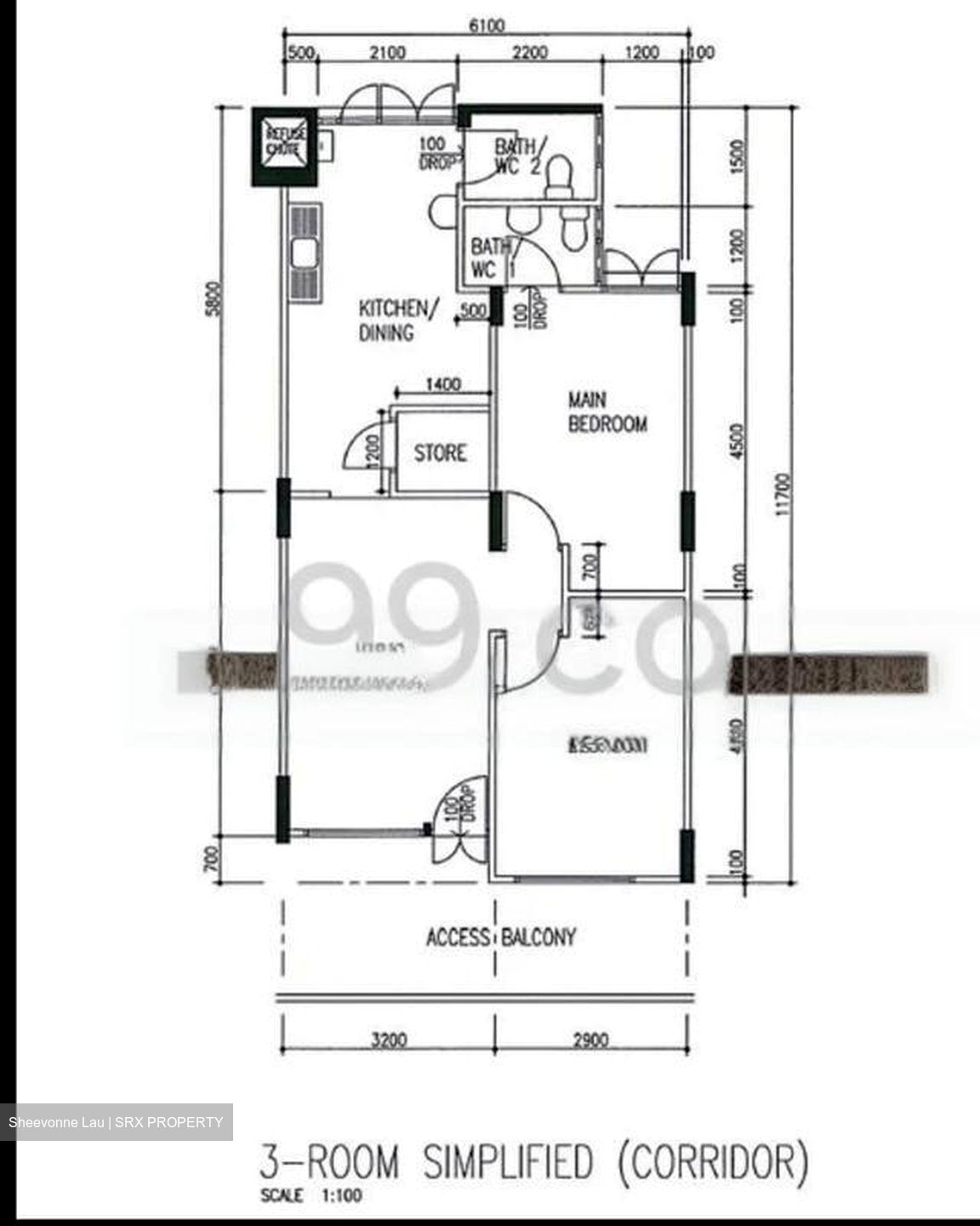 Blk 682 Hougang Avenue 4 (Hougang), HDB 3 Rooms #602039741